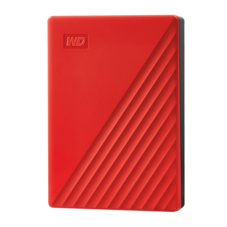Western Digital WD My Passport 4TB USB3.0 Portable Storage - Red