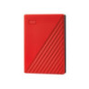 Western Digital WD My Passport 4TB USB3.0 Portable Storage - Red