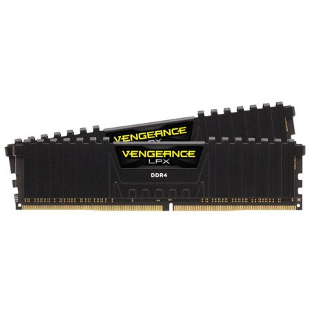 Corsair Vengeance LPX 32GB (2x 16GB) DDR4 3600MHz C18 Memory Black