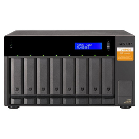 QNAP TL-D800S 8 Bay Desktop JBOD SATA Storage Expansion Enclosure