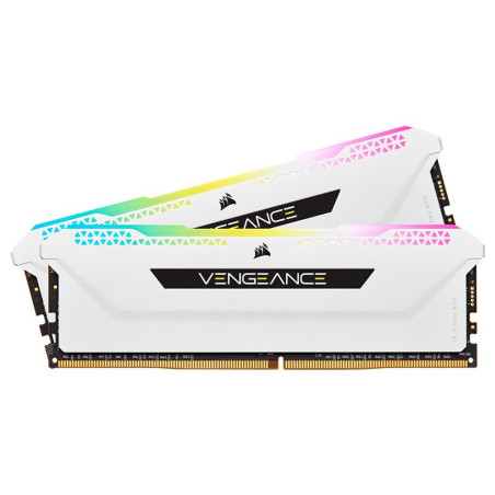 Corsair Vengeance RGB PRO SL 32GB (2x 16GB) DDR4 3200MHz CL16 Memory - White
