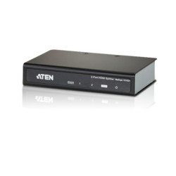 Aten 2 Port 4K HDMI Splitter - supports up to 4096 x 2160 / 3840 x 2160 @ 60Hz (4:2:0) and 4096 x 2160 / 3840 x 2160 @ 30Hz (4:4