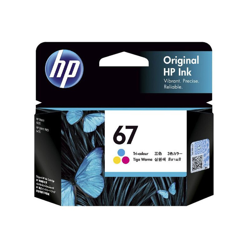 HP 67 Tri-Colour Ink Cartridge