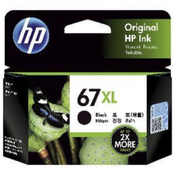 HP 67Xl Black Ink Cartridge