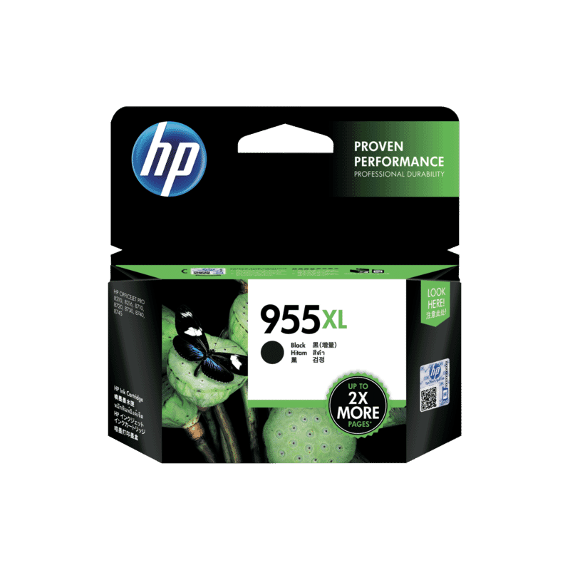 HP 955Xl Black Ink Cartridge