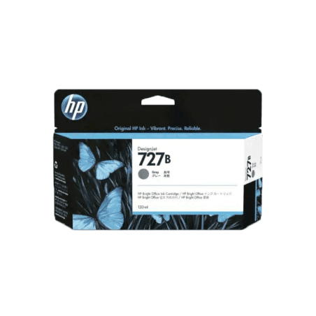 HP 727B 130Ml Gray DesignJet Ink - T920 / T930 / T1500 / T1530 / T2500 / T2530