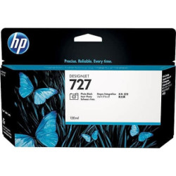 HP 727B 130Ml Photo Black DesignJet Ink - T920 / T930 / T1500 / T1530 / T2500 / T2530