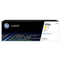 HP 416A Yellow Toner - Approx 2.1K Pages - M454 - M479 - M455 - M480 Models