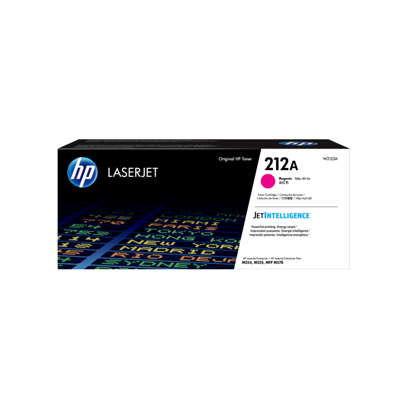 HP 212A Magenta Toner - Approx 4.5K Pages - For M554 - M555 - M558 Series