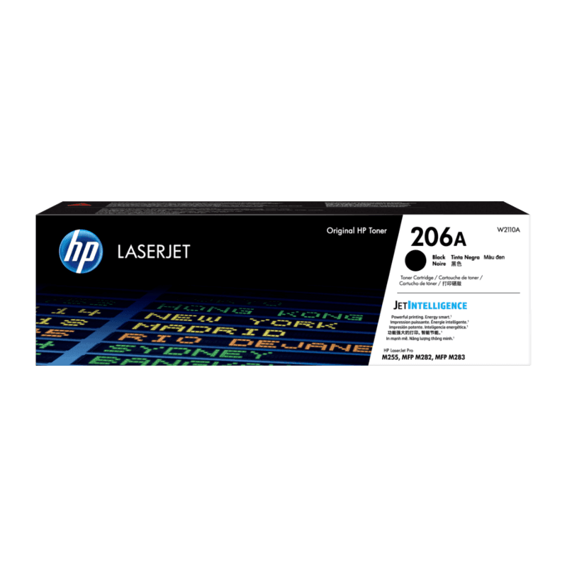 HP 206A Black Toner - Approx 1.35K Pages - For M283 - M255 Printers
