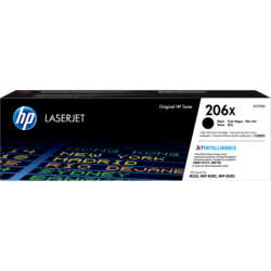 HP 206X Black Toner - High Yield - Approx 3.15K Pages - For M283 - M255 Printers