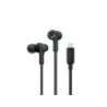 Belkin Rockstar Headphones with Lightning Connector - For Apple Devices - Black  - Black