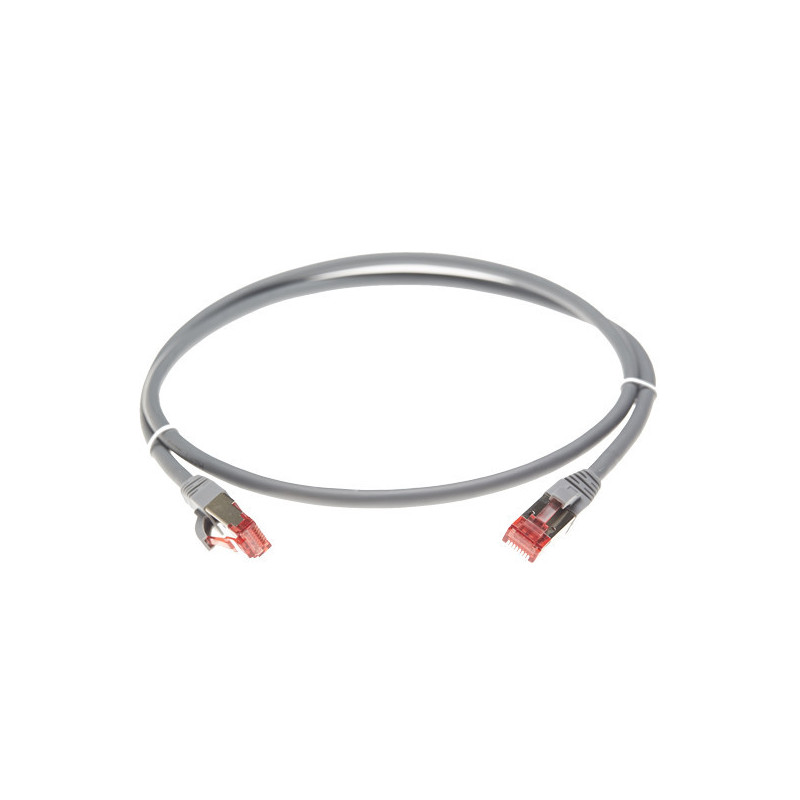 20m Cat 6A S/FTP LSZH Ethernet Network Cable. Grey