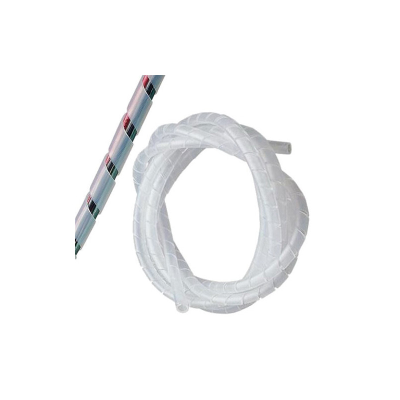 Spiral Binding Cable Wrap - 30.5m x 12mm: Natural