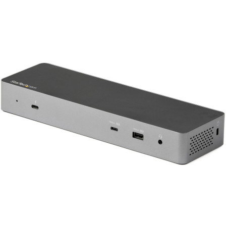 StarTech Thunderbolt 3 Dock w/ USB-C Host Compatibility - Dual 4K 60Hz DisplayPort 1.4 or