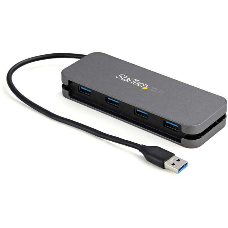 StarTech 4 Port USB 3.0 Hub - USB-A to 4x USB-A - SuperSpeed 5Gbps Portable