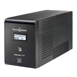 PowerShield Defender Line Interactive UPS 2000VA 1200W AVR Australian Outlets
