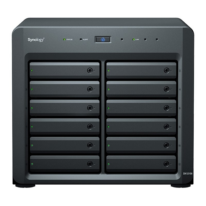 Synology DX1215II 12-Bay Diskless NAS Expansion Unit