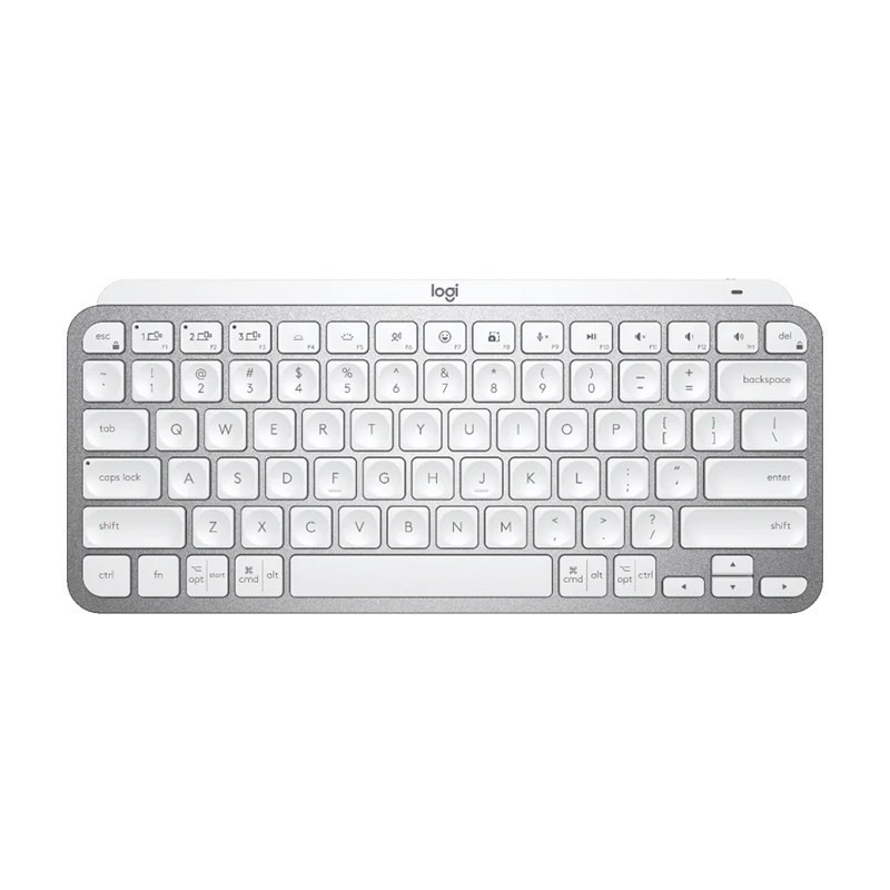 Logitech MX Keys MINI Wireless Illuminated Keyboard - Pale Gray