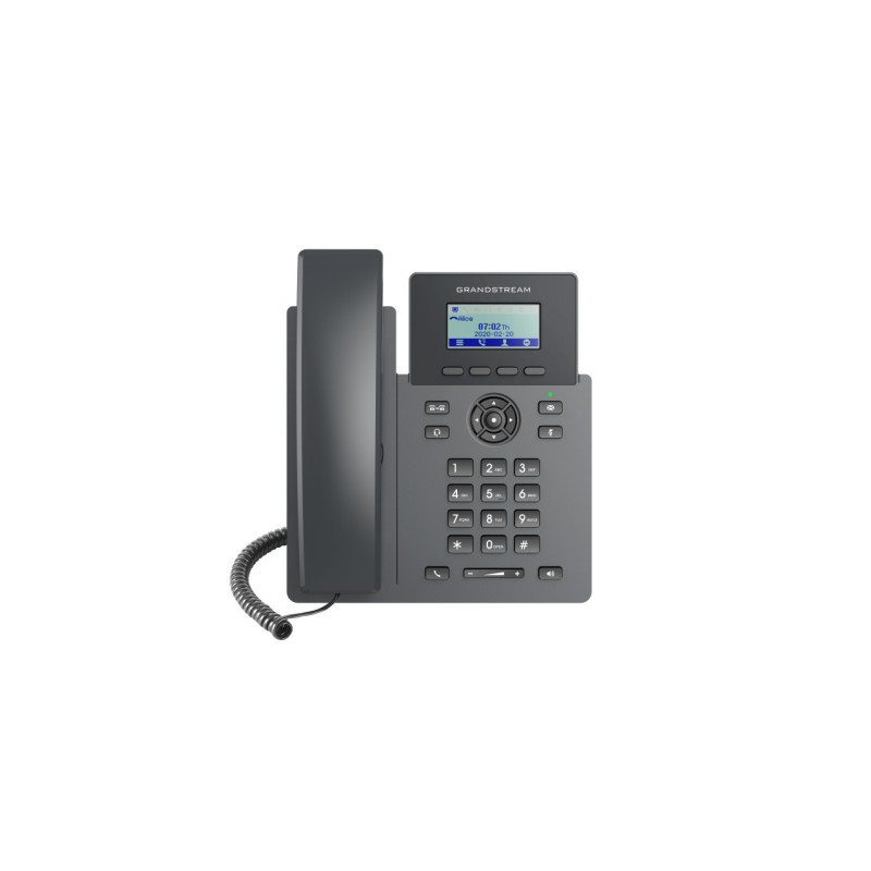 Grandstream 2 Lines - 1 SIP Account - 2.21in Screen - PoE