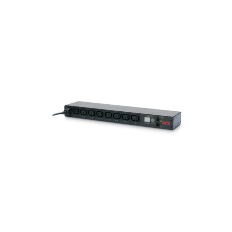 APC Power Distrubution Strip AP7920B - 2300VA - 19in - 1U - Suits DLT3000RMI2U - SMC1000I-2UC - SMC1500I-2UC - AND SMC1500IC - 2