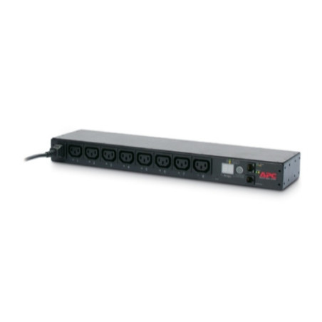 APC Power Distrubution Strip AP7920B - 2300VA - 19in - 1U - Suits DLT3000RMI2U - SMC1000I-2UC - SMC1500I-2UC - AND SMC1500IC - 2