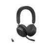 Jabra Evolve2 75 MS ANC Stereo Bluetooth Headset (USB Dongle)