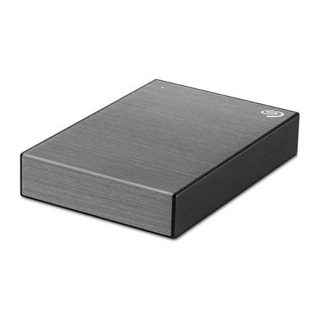 Seagate One Touch With Password 2TB External Portable Hard Drive - Space Grey