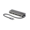 StarTech USB C Multiport Adapter - USB-C to HDMI or Mini DisplayPort 4K 60Hz - 100W Power Delivery Pass-Through - 4-Port 10Gbps 