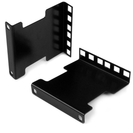 StarTech 4in Rack Extender - Server Rack Depth Adapter Brackets - 2U