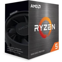 AMD Ryzen 5 5600 6-Core AM4 3.5GHz Unlocked CPU Processor + Wraith Stealth