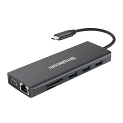 Simplecom CHN612 USB-C 12-in-1 Multiport Docking Station with 100W PD