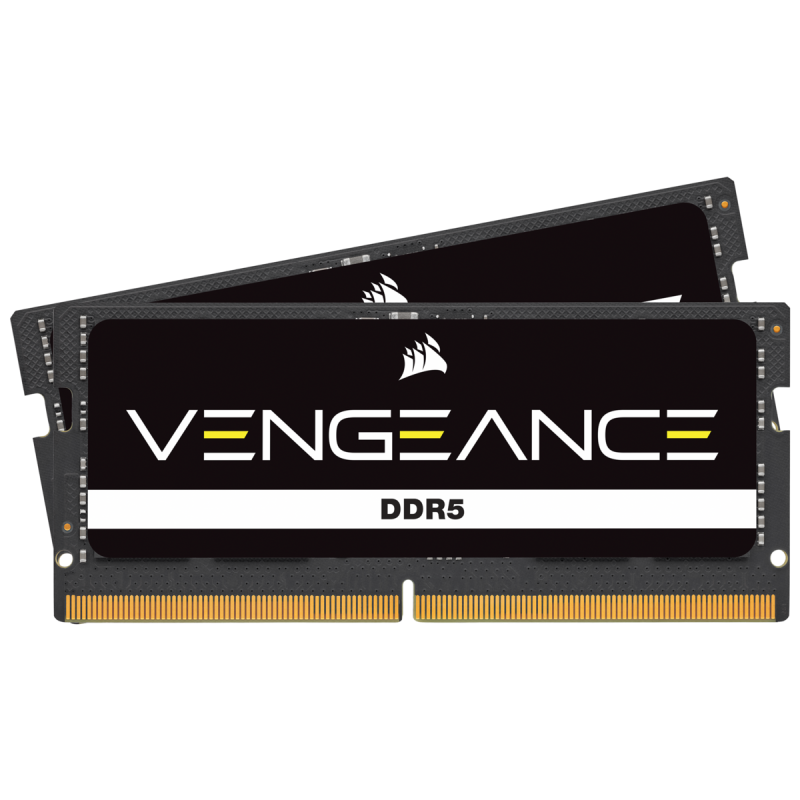 Corsair Vengeance SODIMM 32GB (2x16GB) DDR5 48000MHz Memory - Black