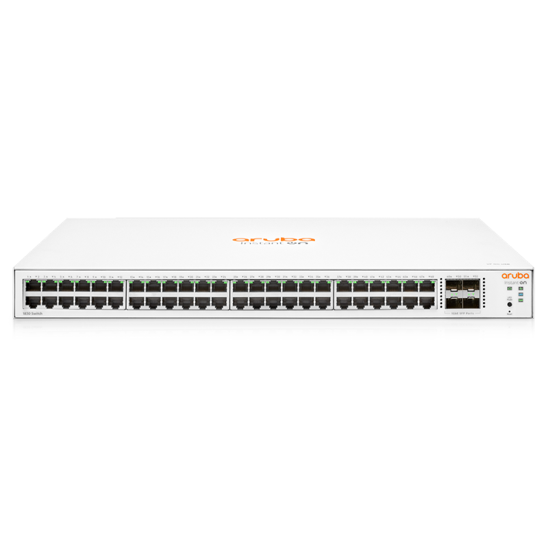 Aruba Instant On 1830 48G (24P Class4 PoE) 4SFP 370W Switch