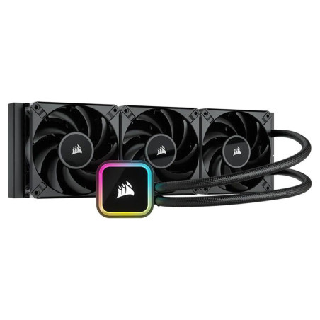 Corsair iCUE H150i ELITE 360mm RGB AIO Liquid CPU Cooler - Black