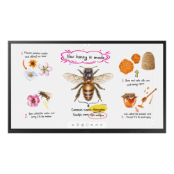 Samsung Flip Pro 85in 4K UHD Smart Interactive FlipChart Display