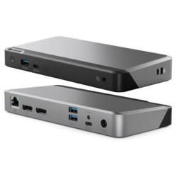 Alogic MX2 USB-C Dual Display Docking Station with 100W Power Delivery
