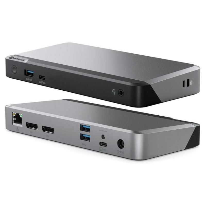 Alogic MX2 USB-C Dual Display Docking Station with 100W Power Delivery