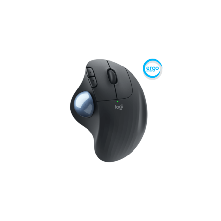  Logitech ERGO M575 Ergonomic Trackball Wireless Optical Mouse - Graphite