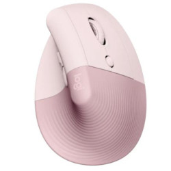 Logitech Lift Vertical Ergonomic Wireless Optical Mouse - Rose