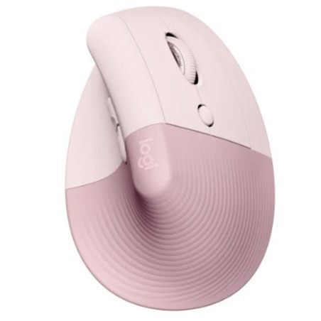 Logitech Lift Vertical Ergonomic Wireless Optical Mouse - Rose