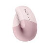 Logitech Lift Vertical Ergonomic Wireless Optical Mouse - Rose
