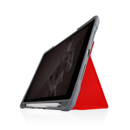STM Dux Plus Duo Case - To Suit iPad 9th - 8th - 7th gen - Red