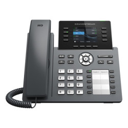Grandstream 8-Line Professional Carrier-Grade IP Phone With Paper Blf - Integrated PoE And Wi-Fi (GRP2634)