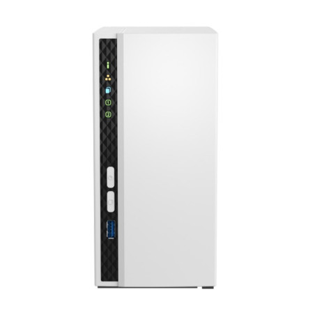 QNAP TS-233 2-Bay Diskless NAS ARM Cortex-A55 Quad-Core 2.0GHz 2GB