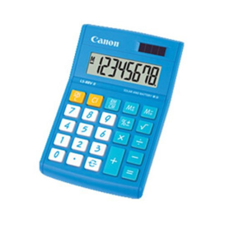 LS88VIIB 8 Digit Calculator Blue