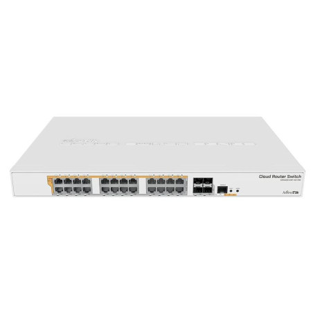 MikroTik CRS328-24P-4S+RM 500W 24 PoE+ Gigabit Ethernet 4 SFP+ ports Rack Mount