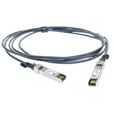 MikroTik XS+DA0001 SFP 1G, SFP+ 10G, 25G SFP28 direct attach cable, 1m
