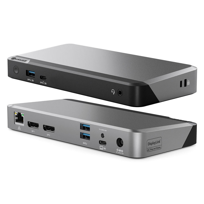 Alogic Universal Dual 4K Docking Station with 100W Power Delivery – PRIME DX2 Dock