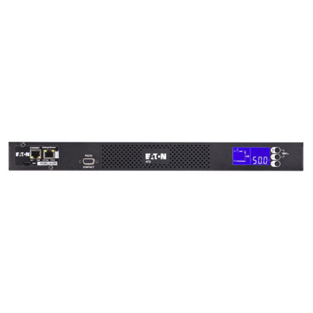 Eaton Automatic Transfer Switch W/Network Card - (2)C20 16A input - (8)C13 - (1)C19 Outlets - 440 X 390 X 43 - 5Kg
